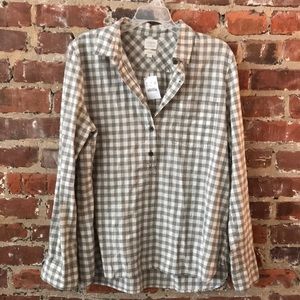 J Crew Popover Shirt, Boy Fit